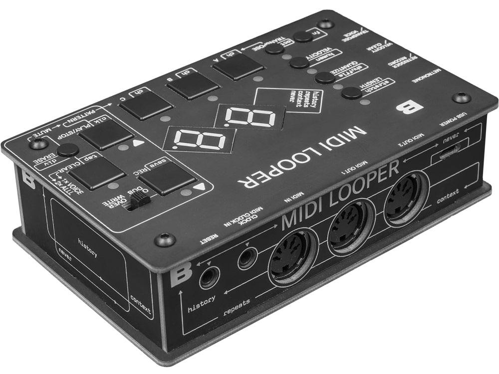 Bastl Instruments MIDI Looper, una versátil caja para procesar